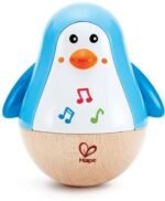 Hape Early Melodies Ξύλινος Πιγκουίνος Musical Wobbler