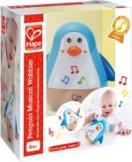 Hape Early Melodies Ξύλινος Πιγκουίνος Musical Wobbler - Image 2