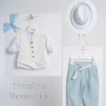 Βαπτιστικό κοστούμι Piccolino Thomas σε χρώμα Ciele
