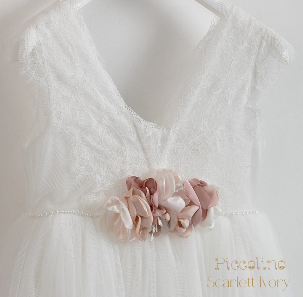 Βαπτιστικό φόρεμα Piccolino Scarlett - Image 3