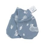 Γαντάκια για νεογέννητο Bear Dusty Blue.