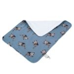 Βρεφικό πανάκι φροντίδας Raccoon print