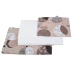 Σετ σεντόνια κούνιας 3 τεμαχίων με Sleeping Planets print - Image 2