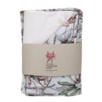 Σετ σεντόνια λίκνου 2 τεμαχίων με Jungle Animals print