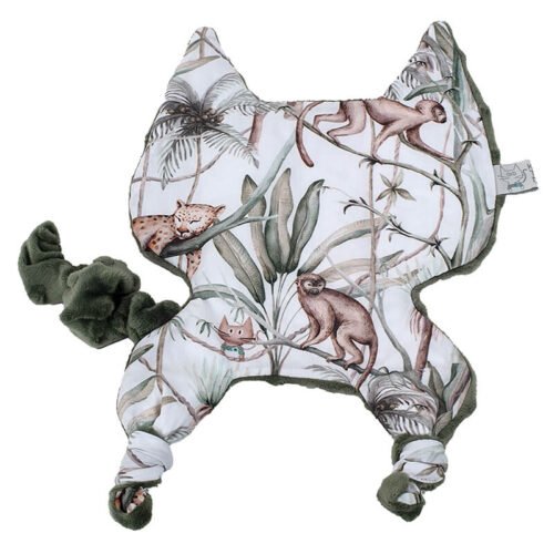 Βρεφικό πανάκι παρηγοριάς με Jungle Animals print
