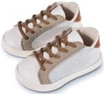 Δετό Τρίχρωμο Σνίκερ Λευκό Γκρι Ταμπά - Image 3