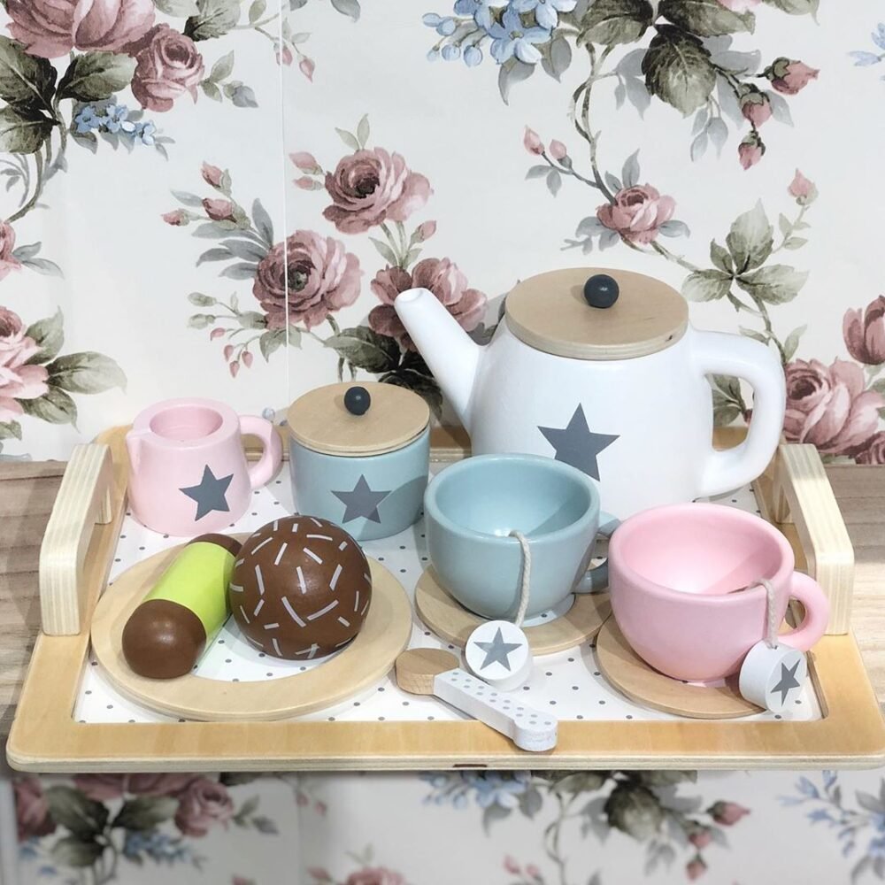 Ξύλινο Σετ τσαγιού - Image 5