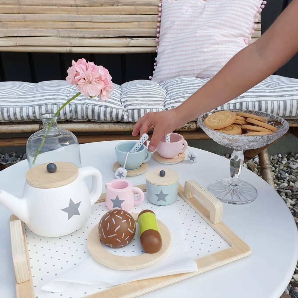 Ξύλινο Σετ τσαγιού - Image 3