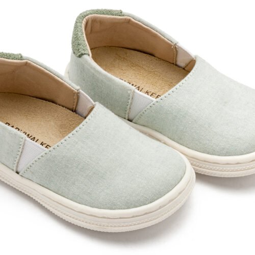 Υφασμάτινa Loafers Μέντα