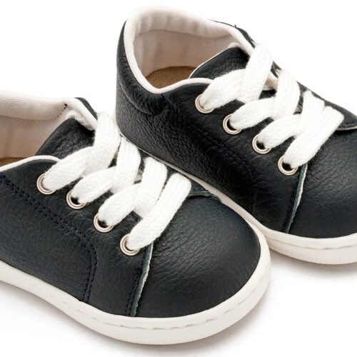 Δερμάτινο Δετό Sneakers Μπλε