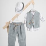 Βαπτιστικό κοστούμι Piccolino Enrique σε χρώμα Teal