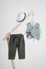 Βαπτιστικό κοστούμι Piccolino Freddy σε χρώμα Padific