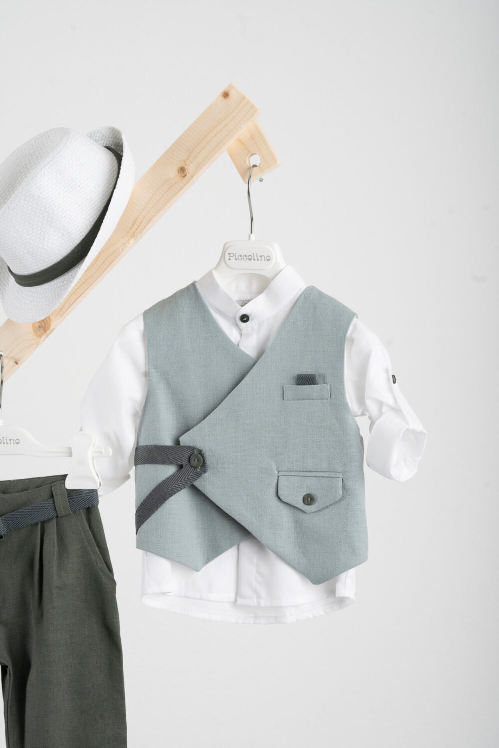 Βαπτιστικό κοστούμι Piccolino Freddy σε χρώμα Padific - Image 2