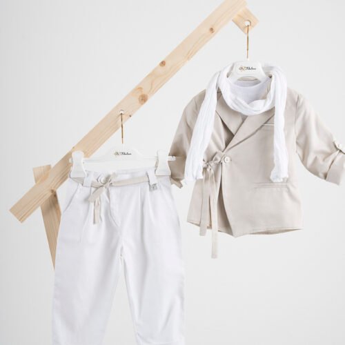 Κοστούμι Piccolino Stefan σε χρώμα Beige