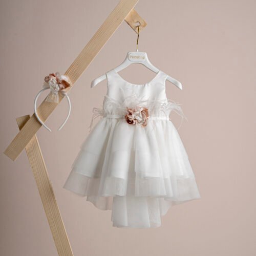 Βαπτιστικό φόρεμα Piccolino Tiffany Ivory