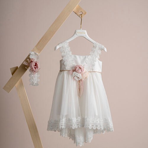 Βαπτιστικό φόρεμα Piccolino Maria Ivory