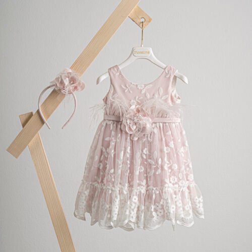 Βαπτιστικό φόρεμα Piccolino Veronica Pink