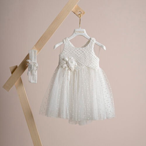 Βαπτιστικό φόρεμα Piccolino Thea Ivory