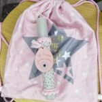 Σετ λαμπάδα με τσαντάκι πλάτης Η πρώτη μου Ανάσταση